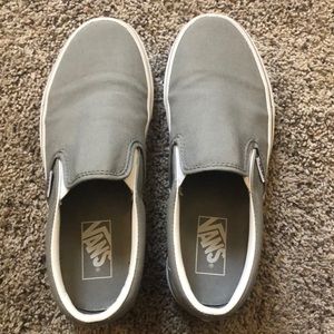 Heather gray vans